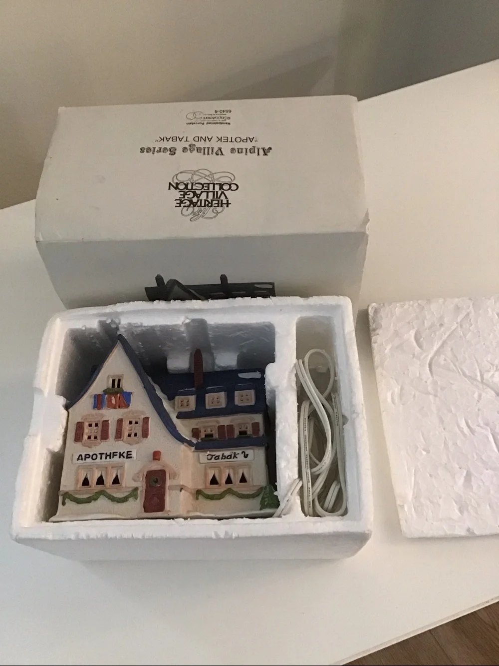 Vintage Department 56 Alpine Village 
